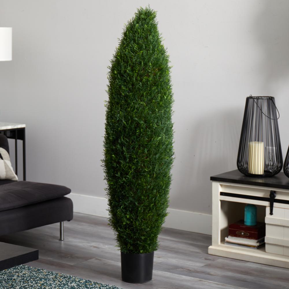 5ft. Cypress Tree UV Resistant (Indoor/Outdoor). Picture 4
