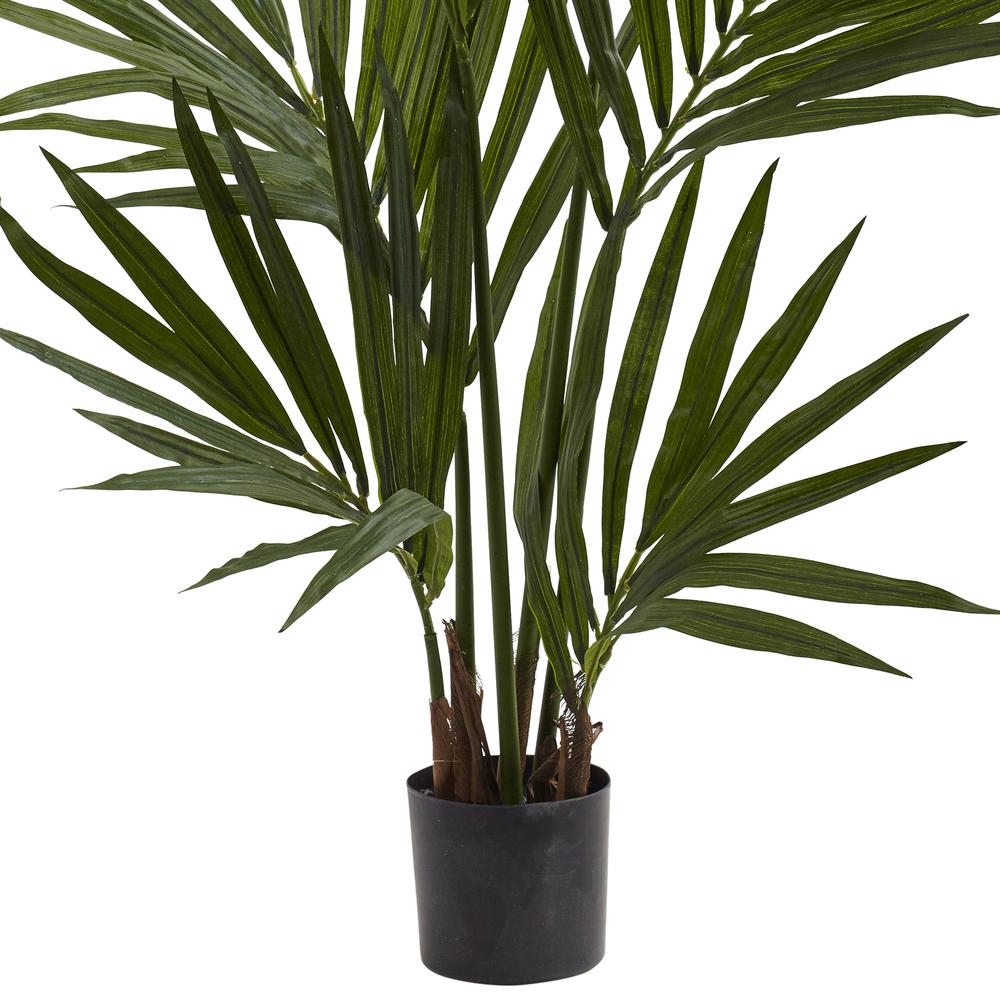 4ft. Kentia Palm Silk Tree, Green. Picture 5