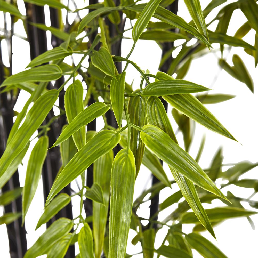 Black Bamboo Tree x 9 with 1470 Leaves UV Resistant (Indoor/Outdoor). Picture 6
