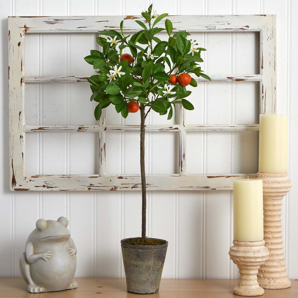 38in. Potted Orange Tree. Picture 6