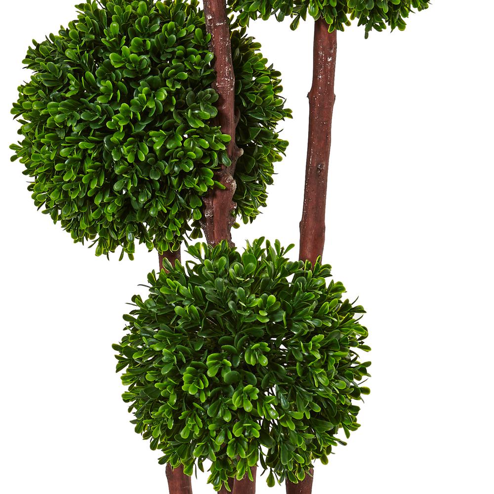 3ft. Boxwood Topiary Artificial Tree UV Resistant (Indoor/Outdoor). Picture 2