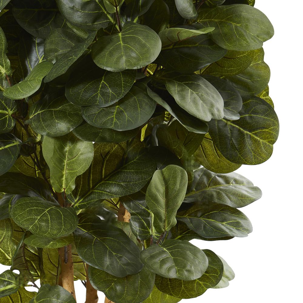 5ft. Fiddle Leaf Fig Artificial Tree Green. Picture 7