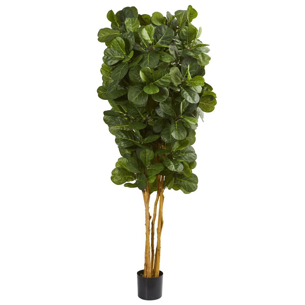 7ft. Fiddle Leaf Fig Artificial Tree Green. Picture 1