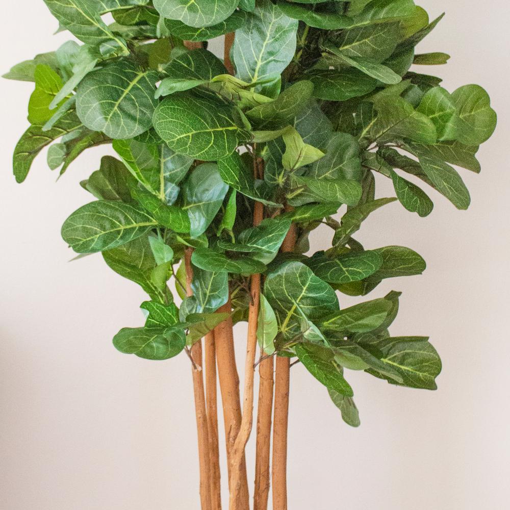 7ft. Fiddle Leaf Fig Artificial Tree Green. Picture 5