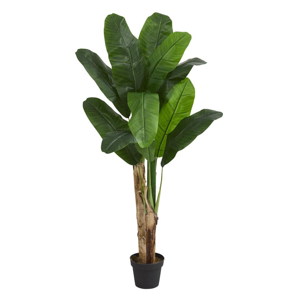 4ft. Double Stalk Banana Artificial Tree. Picture 1