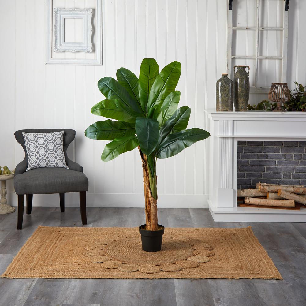 4ft. Double Stalk Banana Artificial Tree. Picture 2
