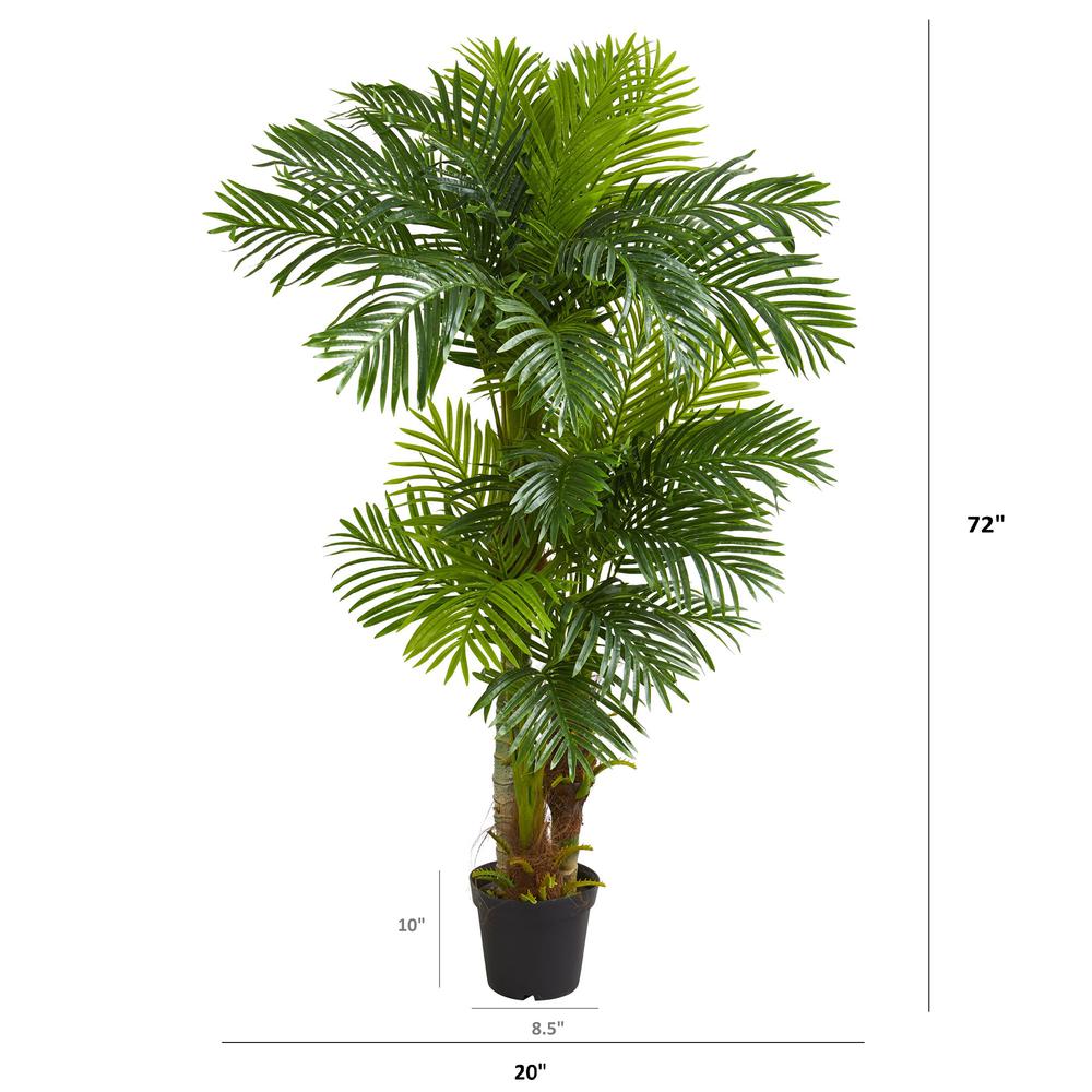 6ft. Hawaii Artificial Palm. Picture 3