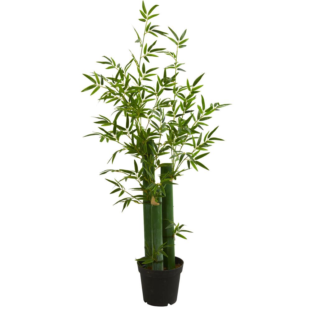 5ft. Green Bamboo Artificial Tree. Picture 1
