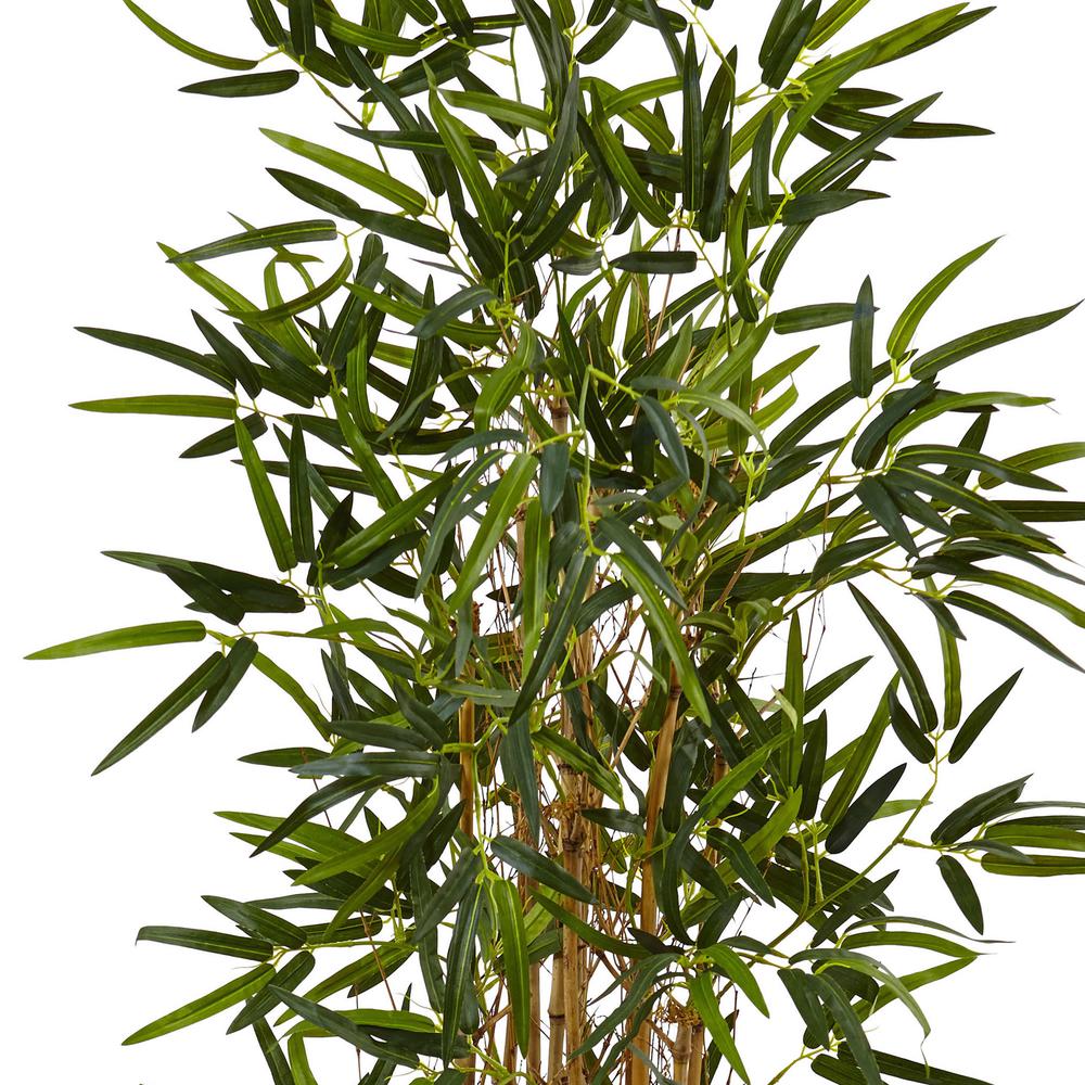 4.5ft. Bamboo Artificial Tree in Decorative Planter. Picture 3