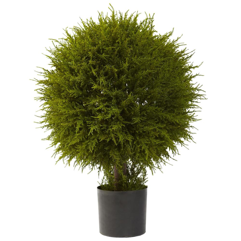 32in. Cedar Ball Topiary. Picture 1