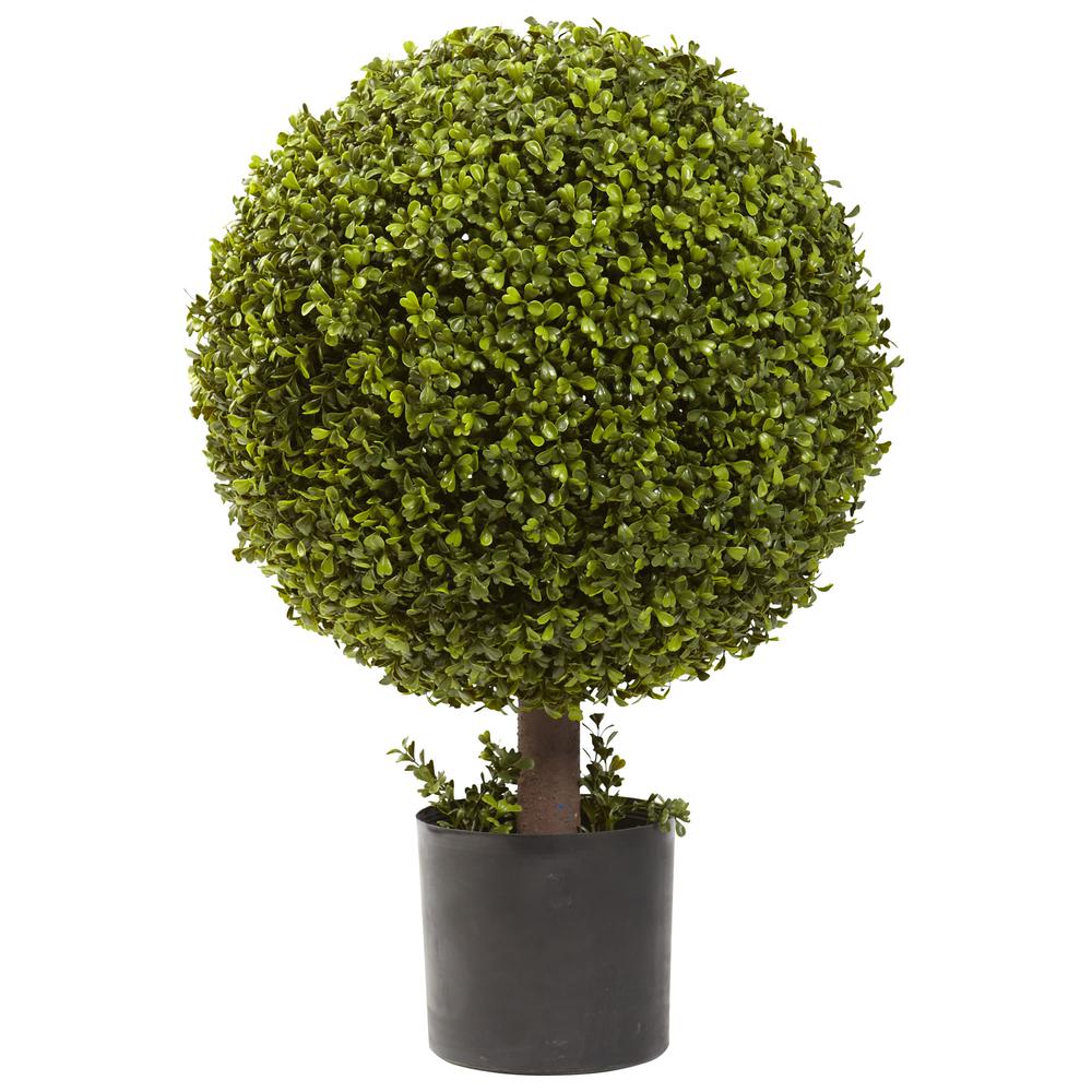 27in. Boxwood Ball Topiary. Picture 1