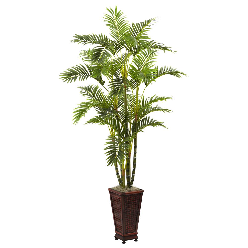 6.5ft. Areca with Decorative Planter. Picture 1