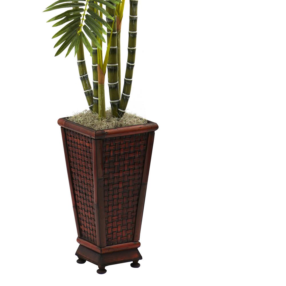 6.5ft. Areca with Decorative Planter. Picture 3