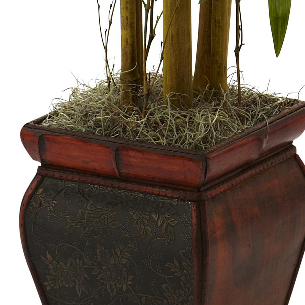 5.5ft. Bamboo with Decorative Planter. Picture 3