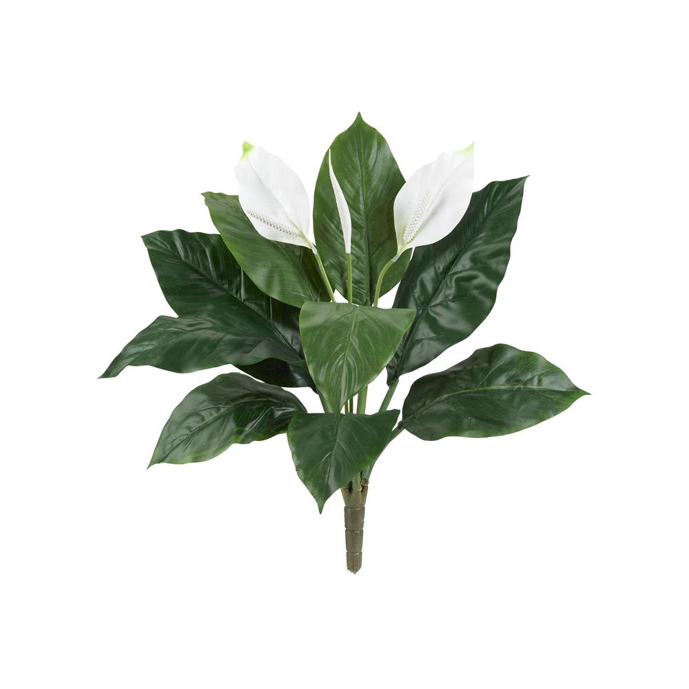 24in. Spathiphyllum Artificial Plant (Set of 3). Picture 1