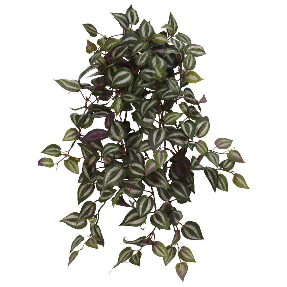 23in. Wandering Jew Hanging Artificial Plant (Set of 4). Picture 1