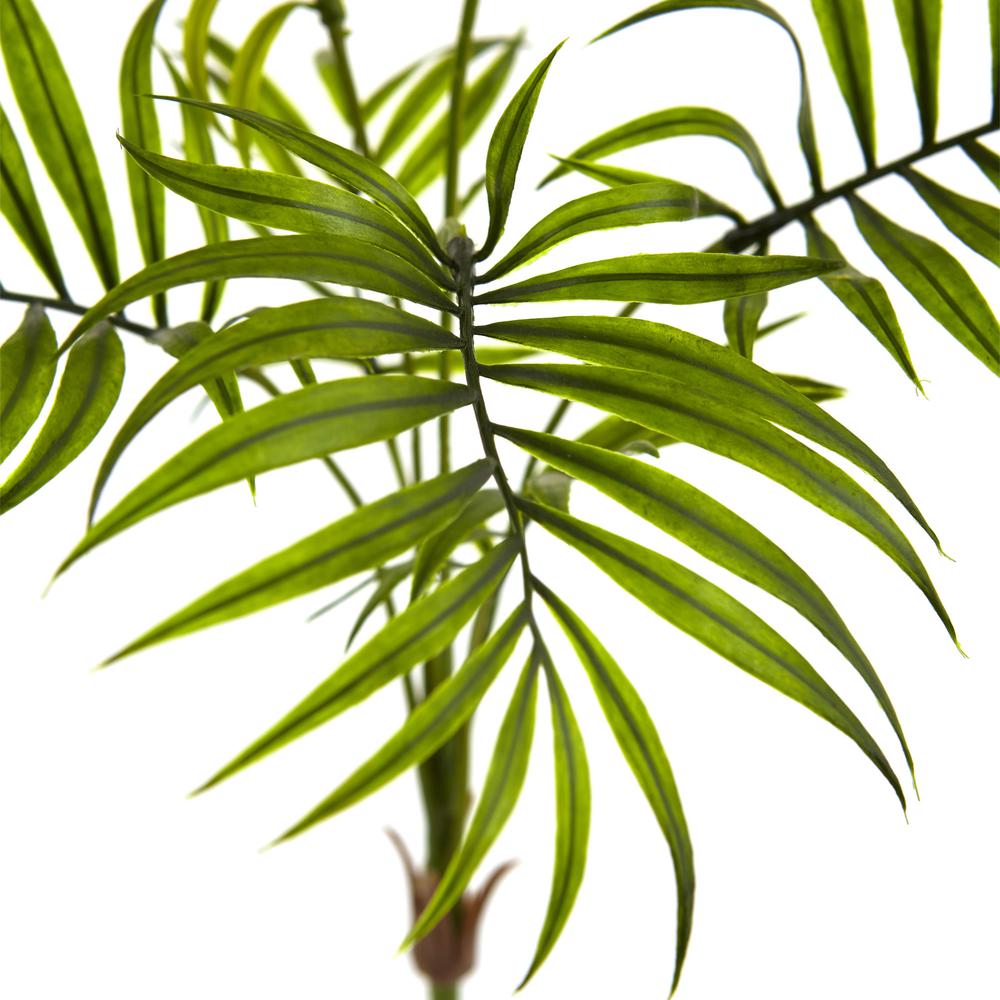 Mini Areca Palm Artificial Bush, Set of 6. Picture 2
