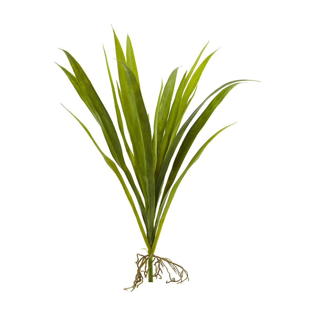 15in. Grass Artificial Plant (Set of 6). Picture 1