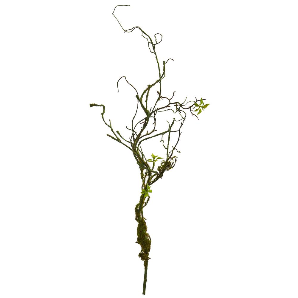 24in. Moss Twig Vine Artificial Plant (Set of 6). Picture 1
