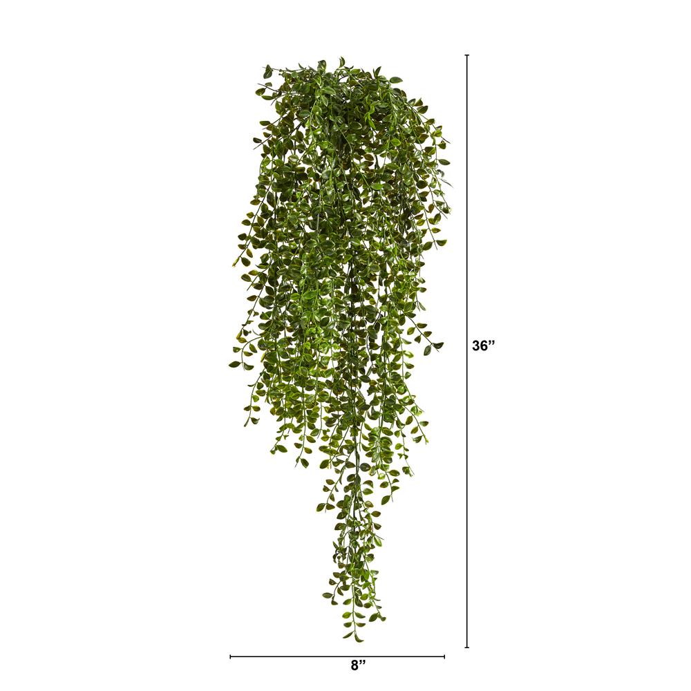 3ft. Gleditsia Artificial Bush Plant UV Resistant (Indoor/Outdoor) (Set of 2). Picture 3