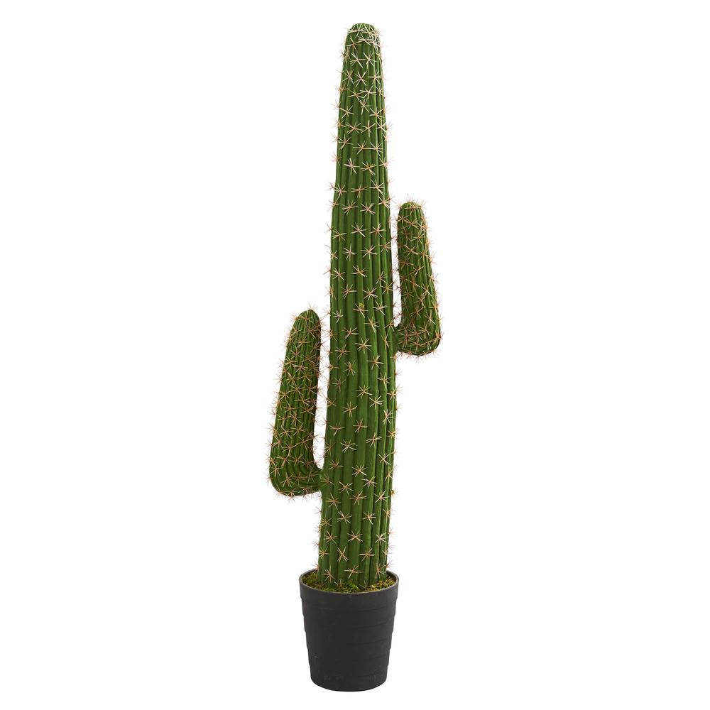 4.5ft. Cactus Artificial Plant. Picture 1