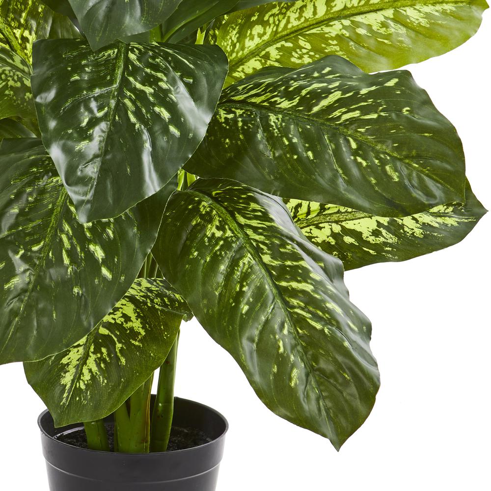 34in. Dieffenbachia Artificial Plant (Real Touch). Picture 4