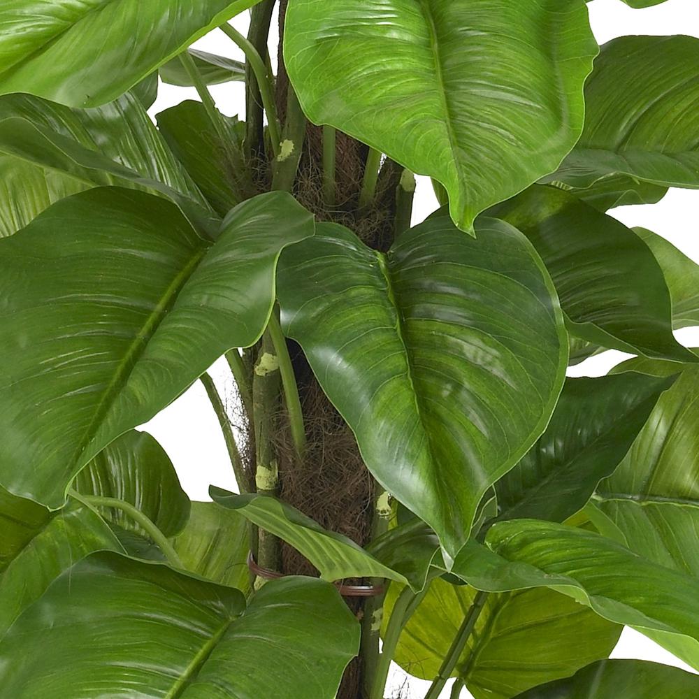 52in. Large Leaf Philodendron Silk Plant (Real Touch). Picture 4