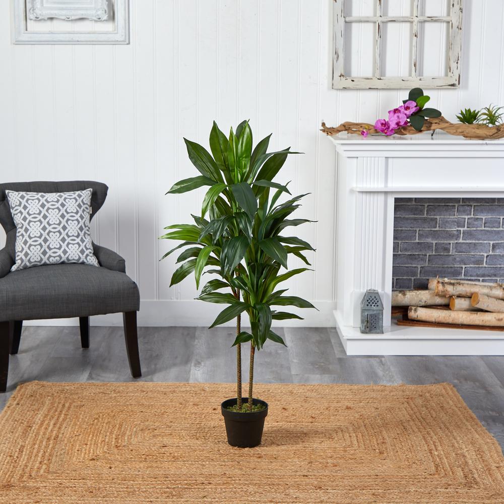 43in. Dracaena Silk Plant (Real Touch). Picture 4