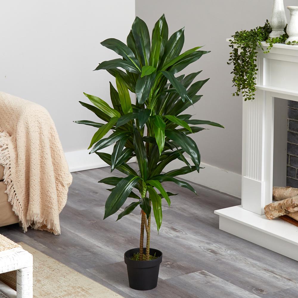 43in. Dracaena Silk Plant (Real Touch). Picture 12