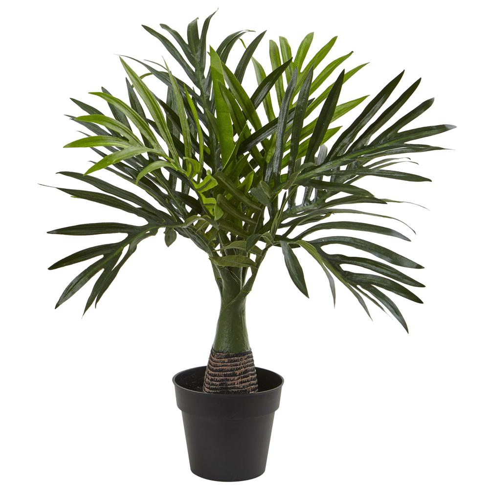 Areca, Fountain & Banana Palm Artificial Trees (Set of 3). Picture 4
