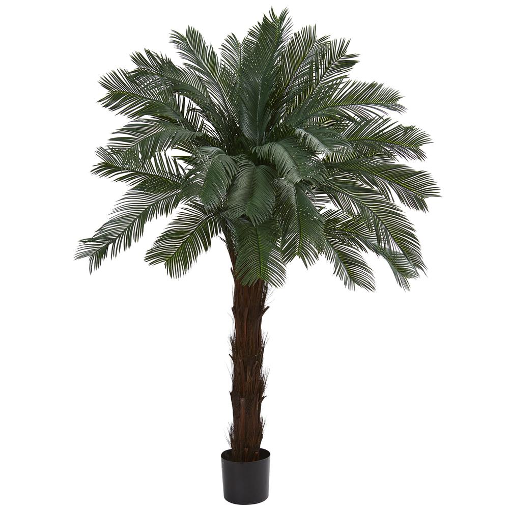 6ft. Cycas Artificial Tree, UV Resistant (Indoor/Outdoor). Picture 1