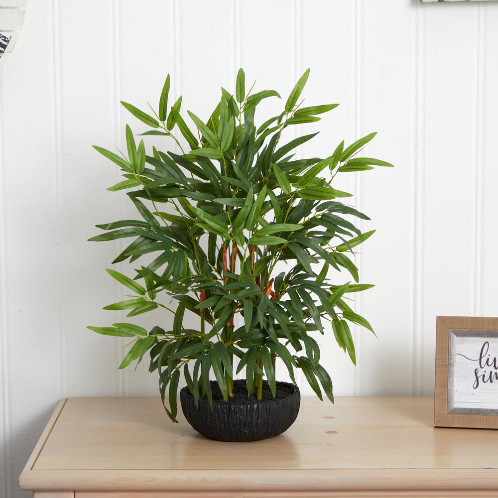 20in. Bamboo Artificial Plant. Picture 2