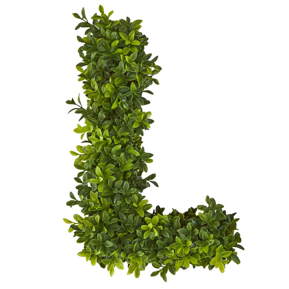LOVE Boxwood Artificial Wall Decoration (Indoor/Outdoor). Picture 7