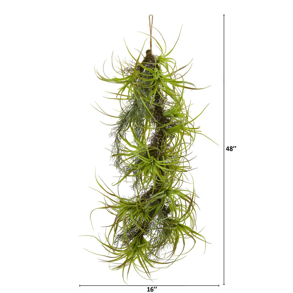 48in. Air Plant Artificial Hanging Plant. Picture 2