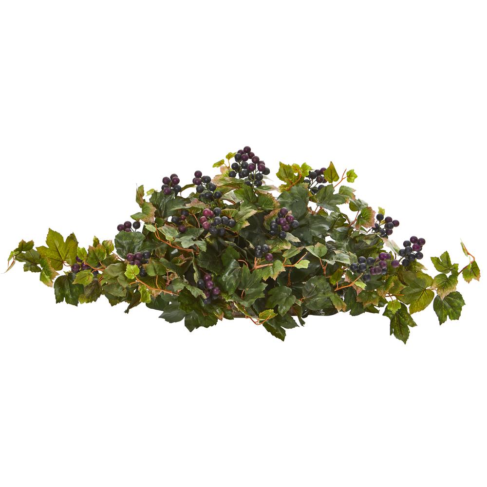 33in. Grape Leaf Artificial Ledge Plant. Picture 1
