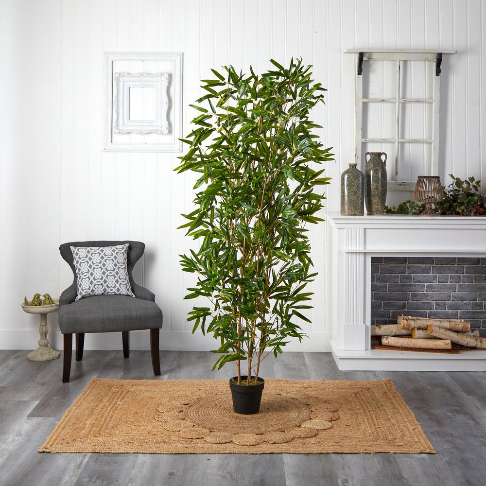 6ft. Bamboo Artificial Tree (Real Touch) UV Resistant (Indoor/Outdoor). Picture 3