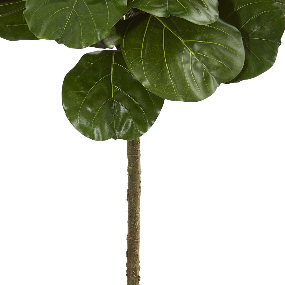6.5ft. Fiddle Leaf Artificial Tree with Decorative Planter. Picture 3