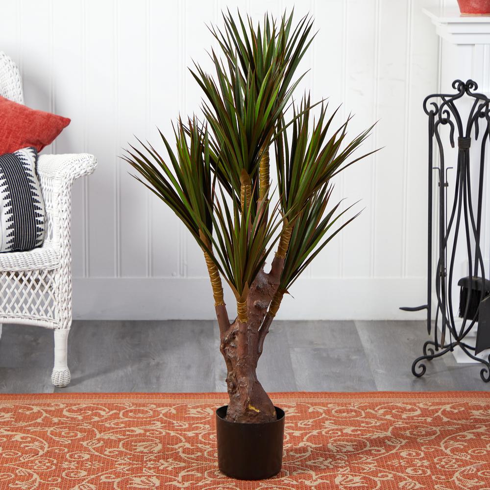 46in. Yucca Artificial Tree UV Resistant (Indoor/Outdoor). Picture 3