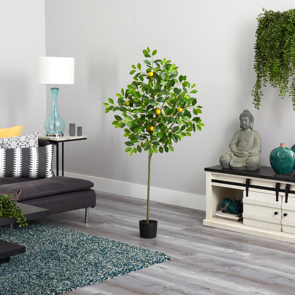61in. Lemon Artificial Tree. Picture 4