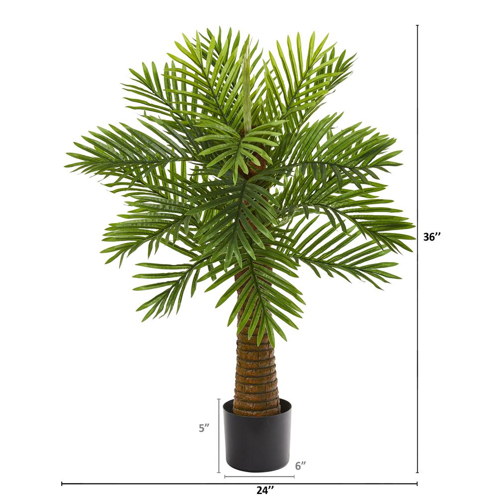 3ft. Robellini Palm Artificial Tree. Picture 2
