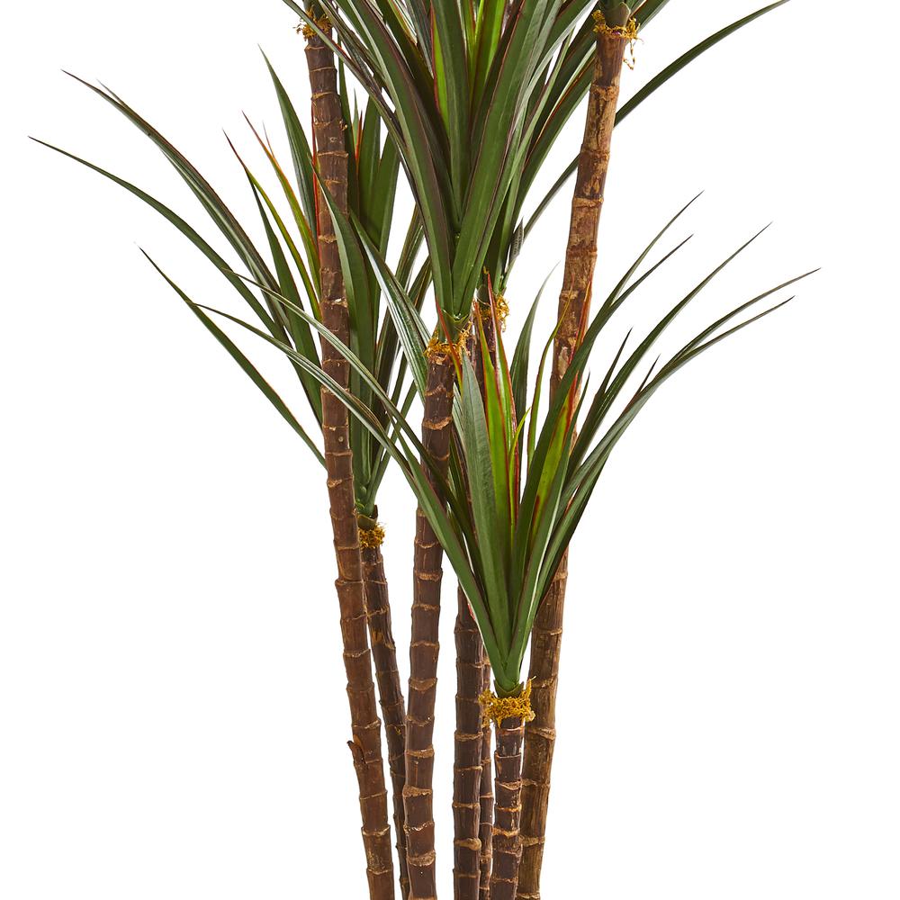 6ft. Giant Yucca Artificial Tree in Decorative Planter UV Resistant (Indoor/Outdoor). Picture 3
