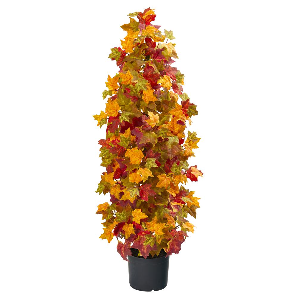 39in. Autumn Maple Artificial Tree. Picture 2
