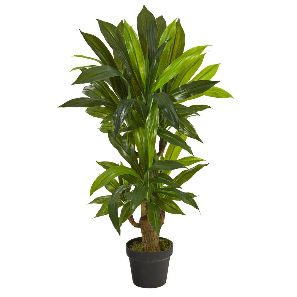 3ft. Corn Stalk Dracaena Artificial Plant (Real Touch). Picture 1