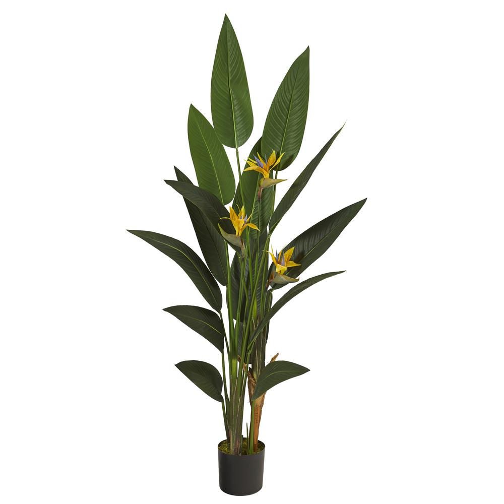 6ft. Bird of Paradise Artificial Plant. Picture 1