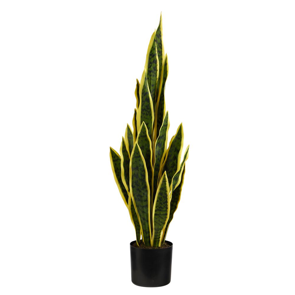 30in. Sansevieria Artificial Plant. Picture 1