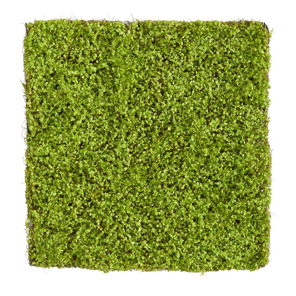 20in. X 20in. Duckweed Artificial Wall Mat. Picture 1