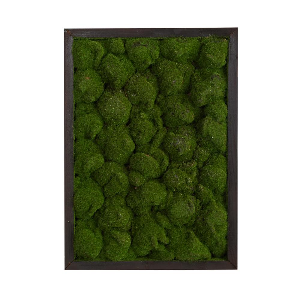 17in. X 24in. Artificial Moss Hanging Frame. Picture 1