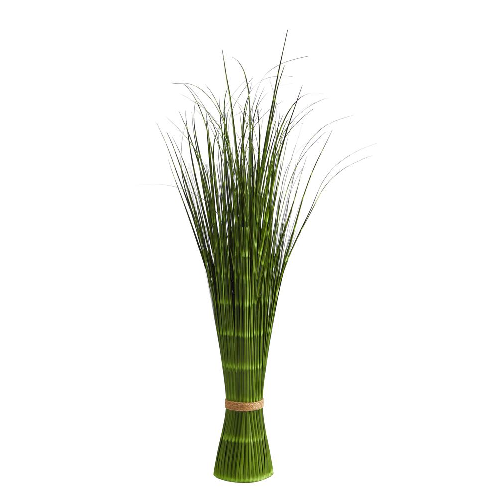40in. Onion Grass Artificial Plant. Picture 1