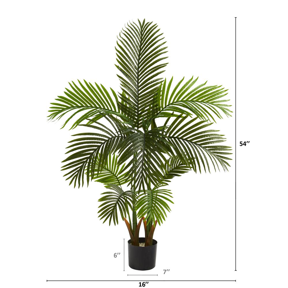 54in. Areca Palm Artificial Tree. Picture 3