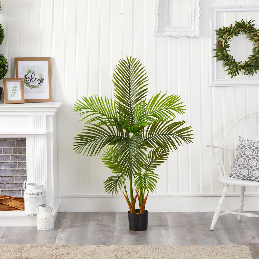 54in. Areca Palm Artificial Tree. Picture 4